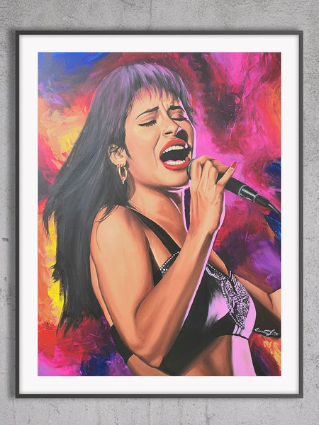 Selena Starseed Giclee Print outlets Limited Edition Digital Collage Latinx American History Fine Art Contemporary Art Collectors