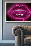 Pink Neon Lips - Giovannie's Originals