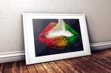 Rainbow and Rasta Cannabis Bundle Lips Prints - Giovannie's Originals