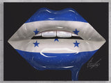 Honduras Lips Canvas Print - Giovannie's Originals