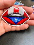 Puerto Rico Lips Stickers - Giovannie's Originals