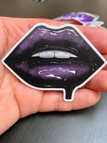 Black Lips Stickers - Giovannie's Originals