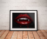 Vampire Lips Print - Giovannie's Originals
